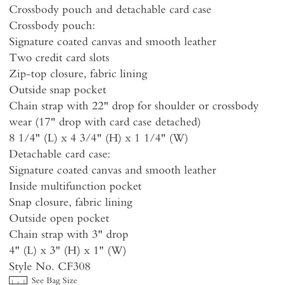 SOLD ❤️🌸Coach Jumbo Floral Crossbody🌸❤️ - Picture 5 of 5